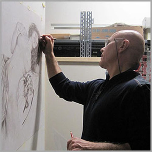 Walter_Girotto_portraitist The portraitist Walter Girotto